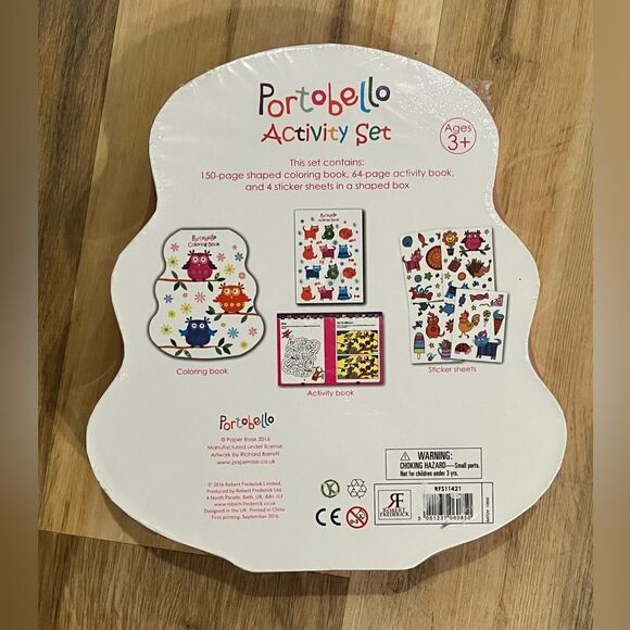 Portobello Activity Set NIB owl shaped - Picture 2 of 3